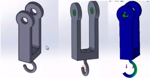 SolidWorks Simulation入门仿真分析(第四课) SolidWorks Simulation入门仿真分析(第四课)