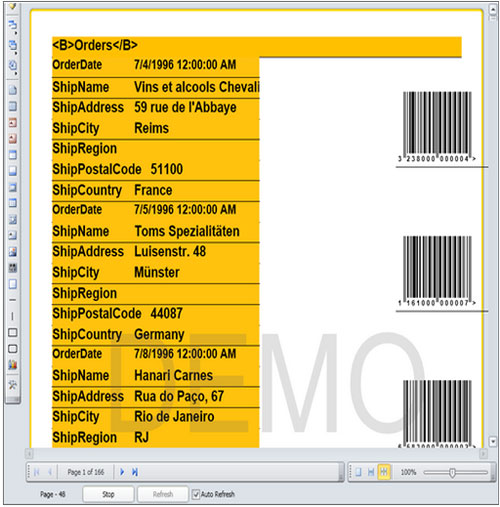 Stimulsoft reporting,Business Objects,智能报表,报表设计器,商业对象,实体模型