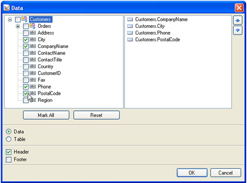Stimulsoft reporting,Business Objects,智能报表,报表设计器,商业对象,实体模型